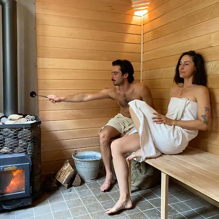 Traditional House, View On Lake, Yoga, Sauna R4543 Ferienhaus